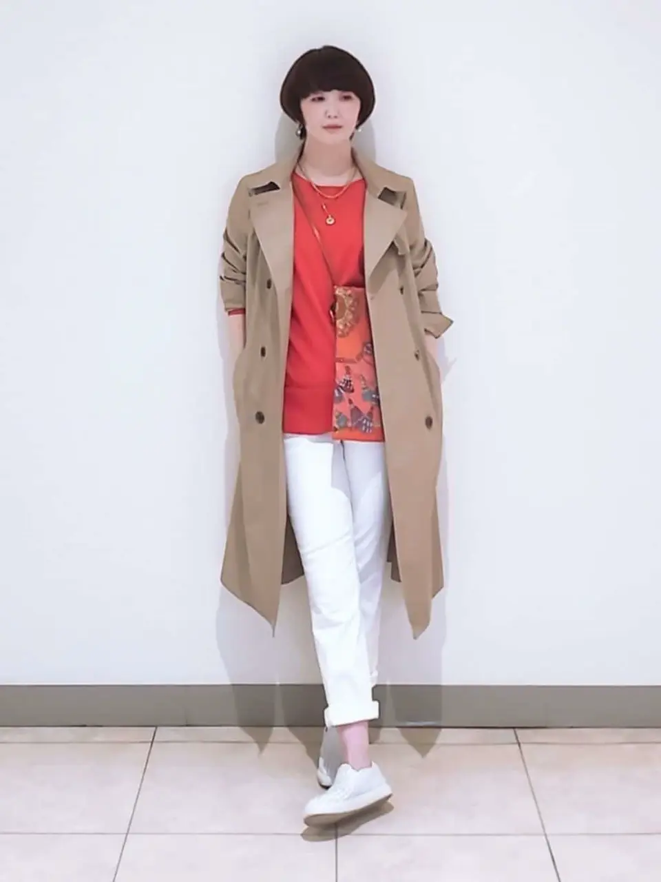  スタッフ コーディネート画像