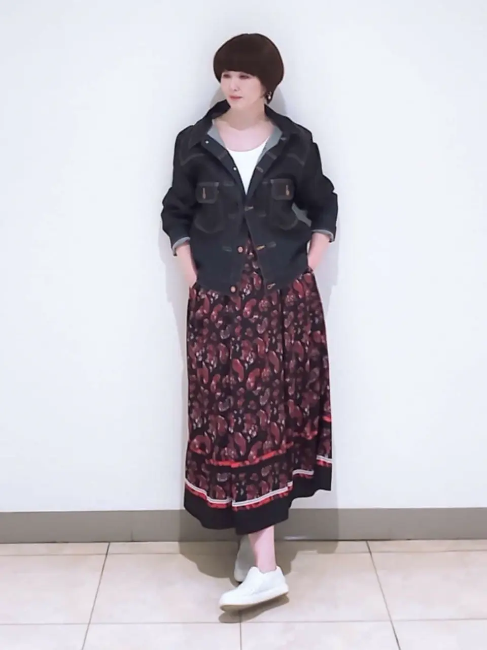  スタッフ コーディネート画像