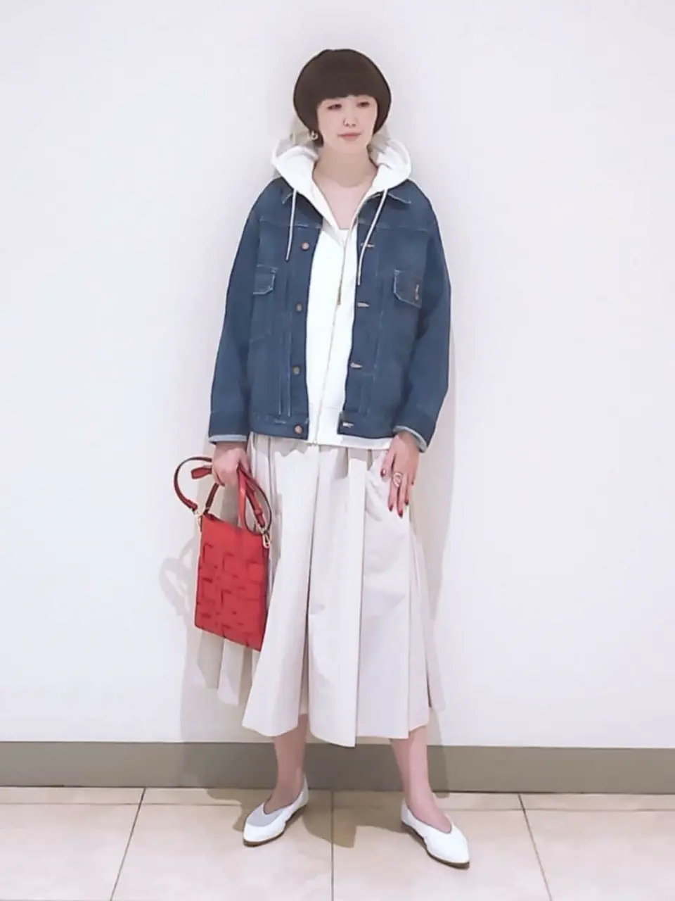  スタッフ コーディネート画像