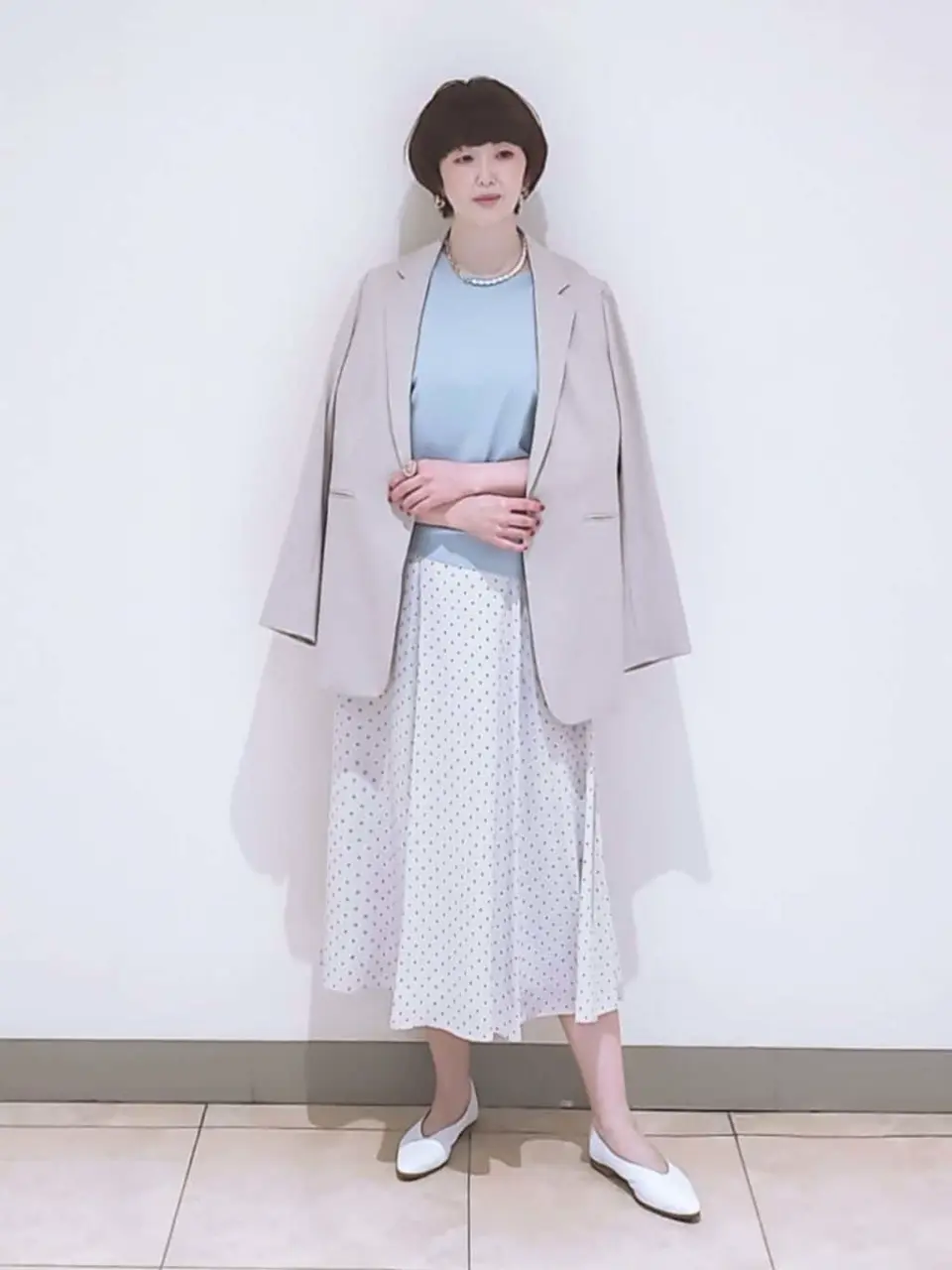  スタッフ コーディネート画像