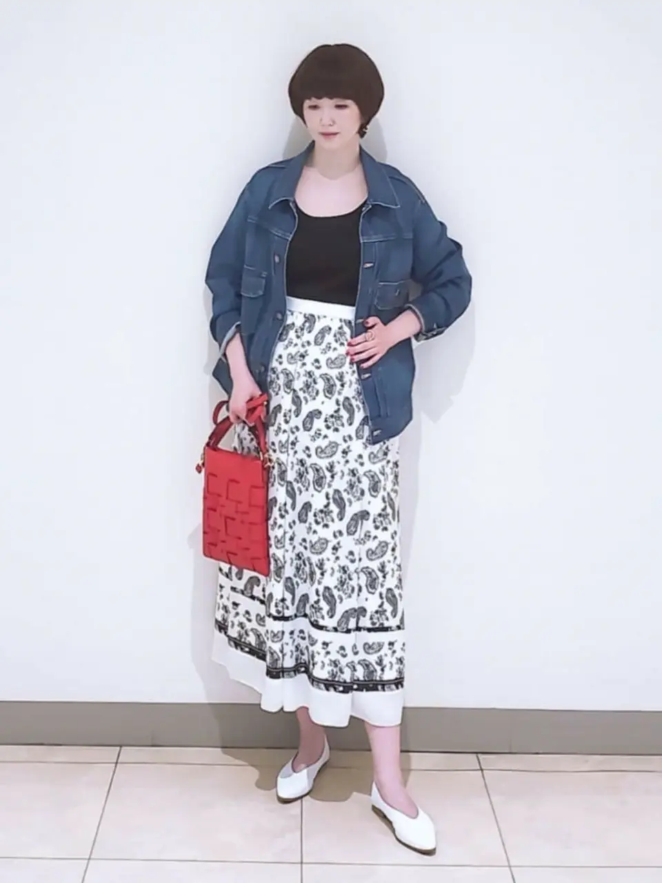  スタッフ コーディネート画像