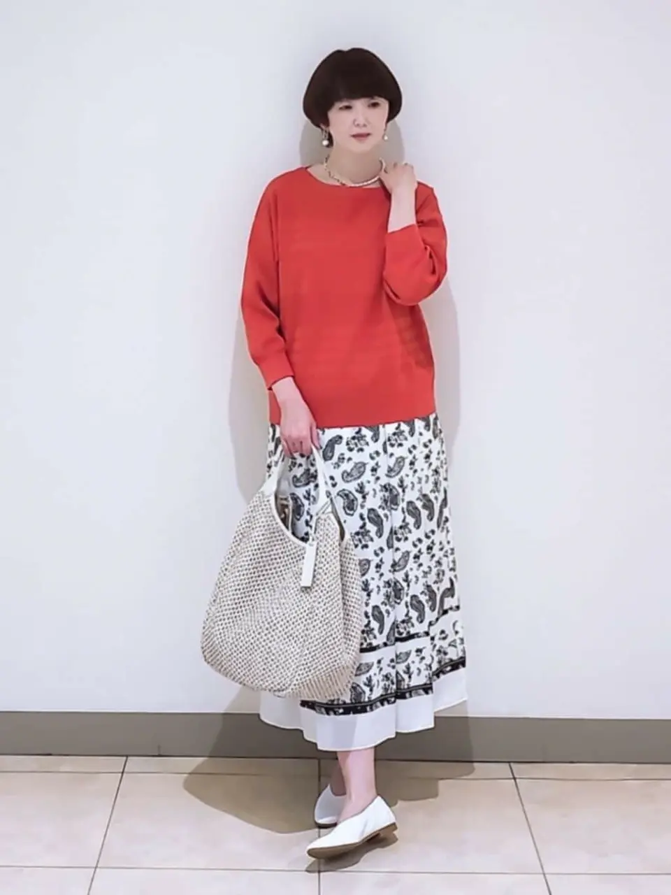  スタッフ コーディネート画像