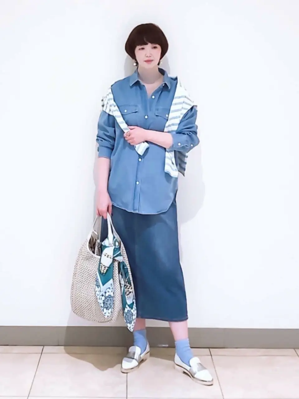  スタッフ コーディネート画像