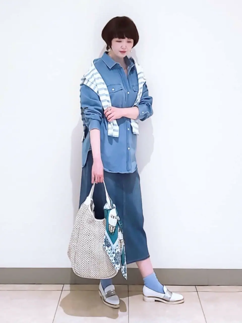 23区 L スタッフ コーディネート画像