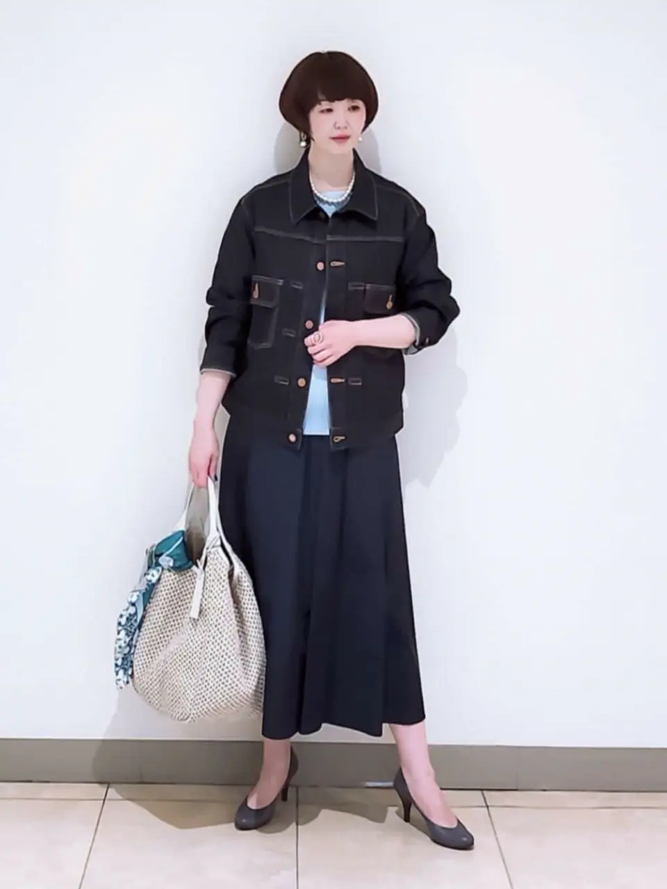  スタッフ コーディネート画像