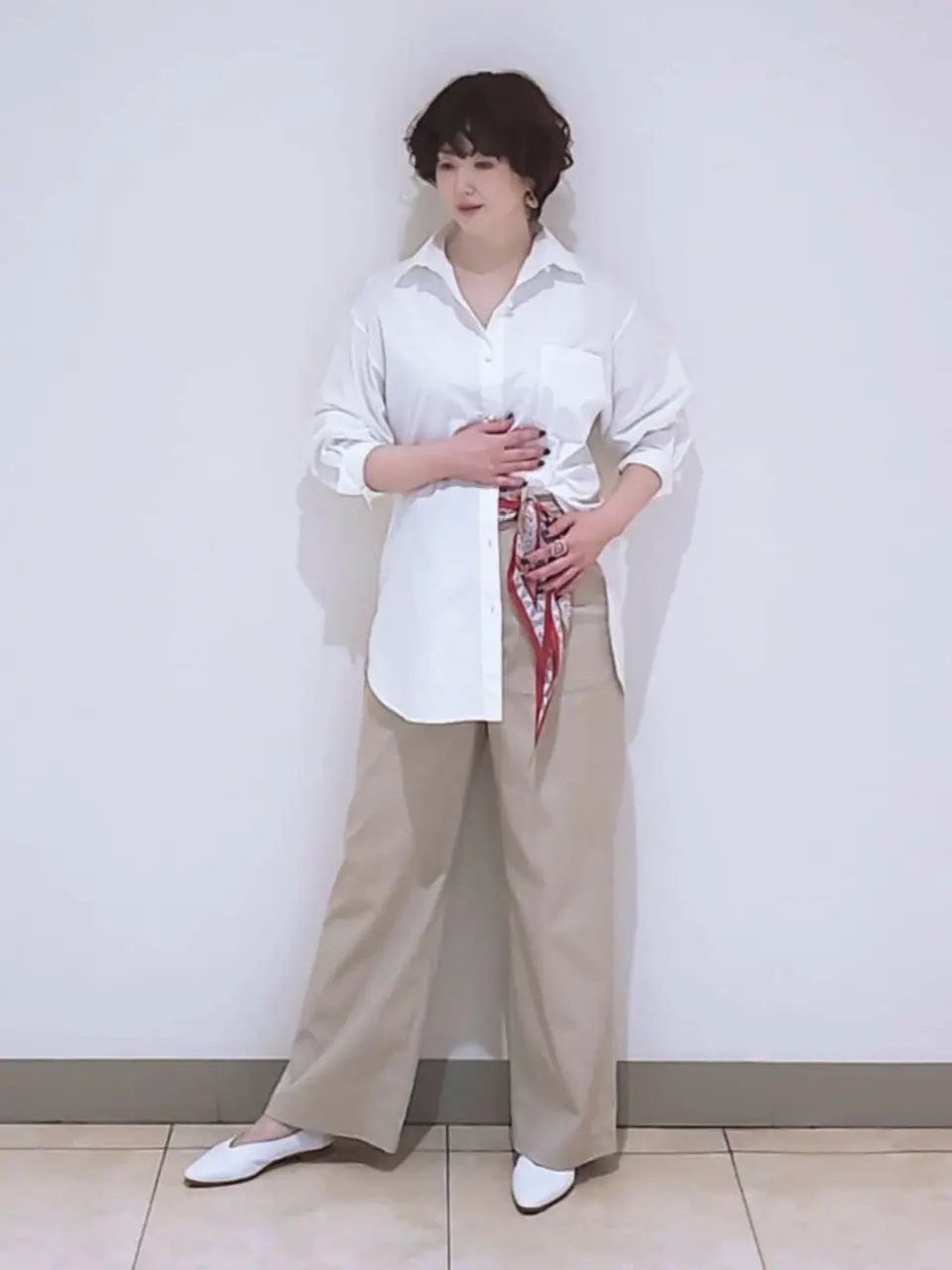 23区 L スタッフ コーディネート画像