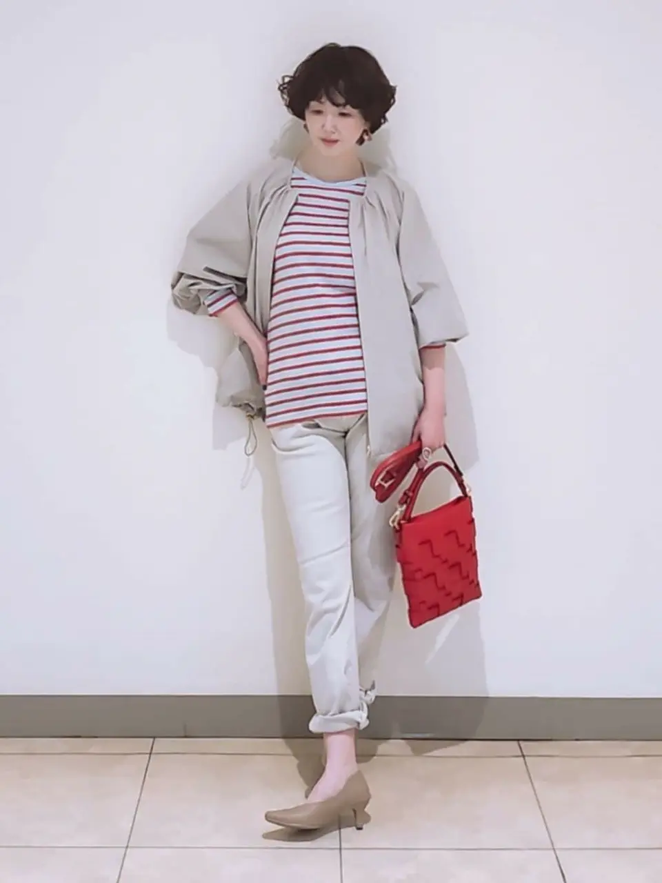  スタッフ コーディネート画像