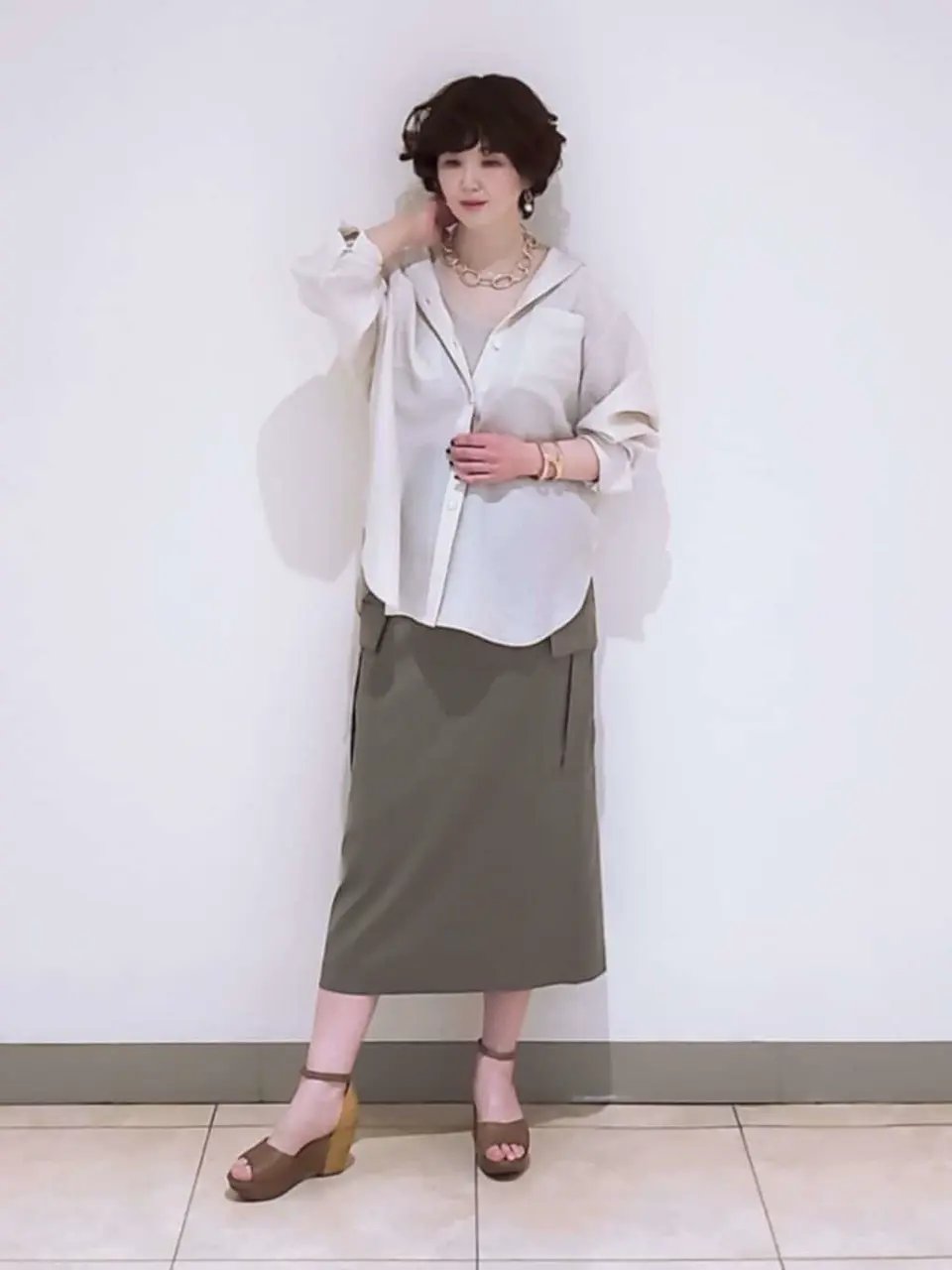  スタッフ コーディネート画像