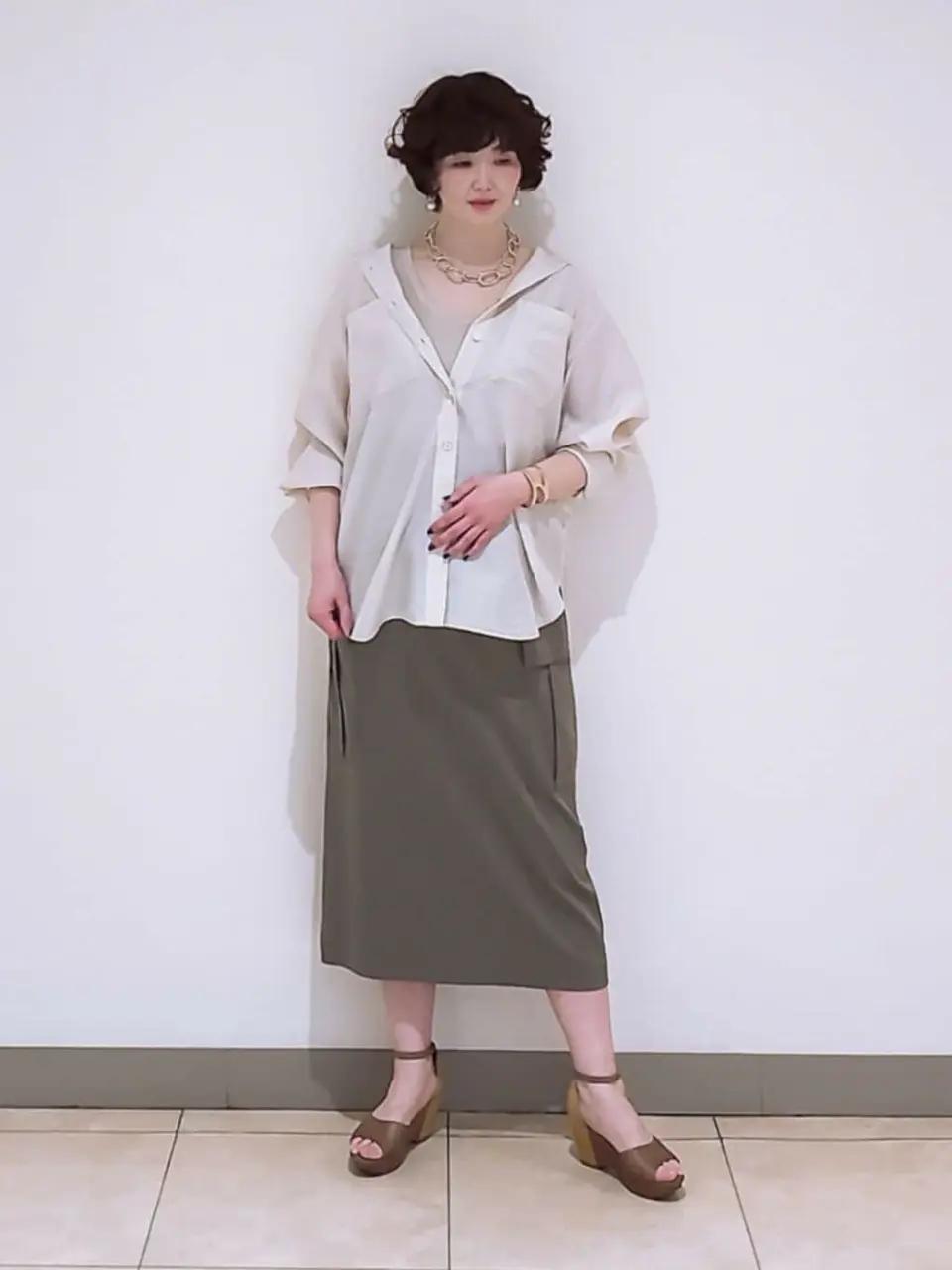 23区 L スタッフ コーディネート画像