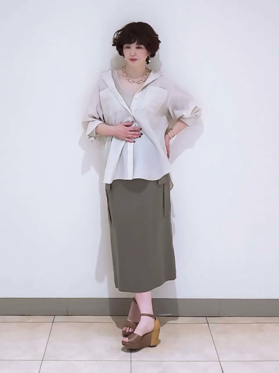 23区 L スタッフ コーディネート画像