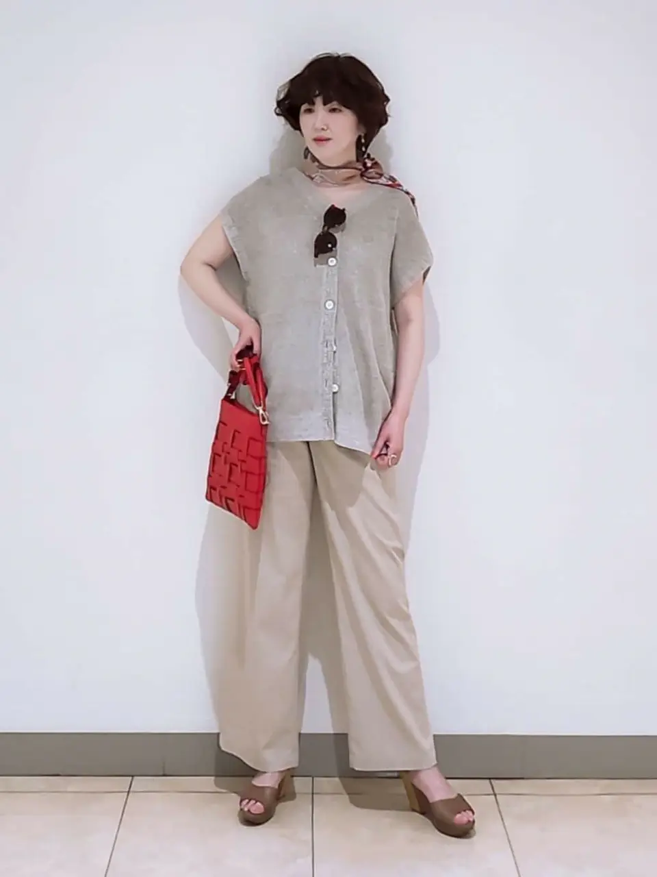 23区 L スタッフ コーディネート画像