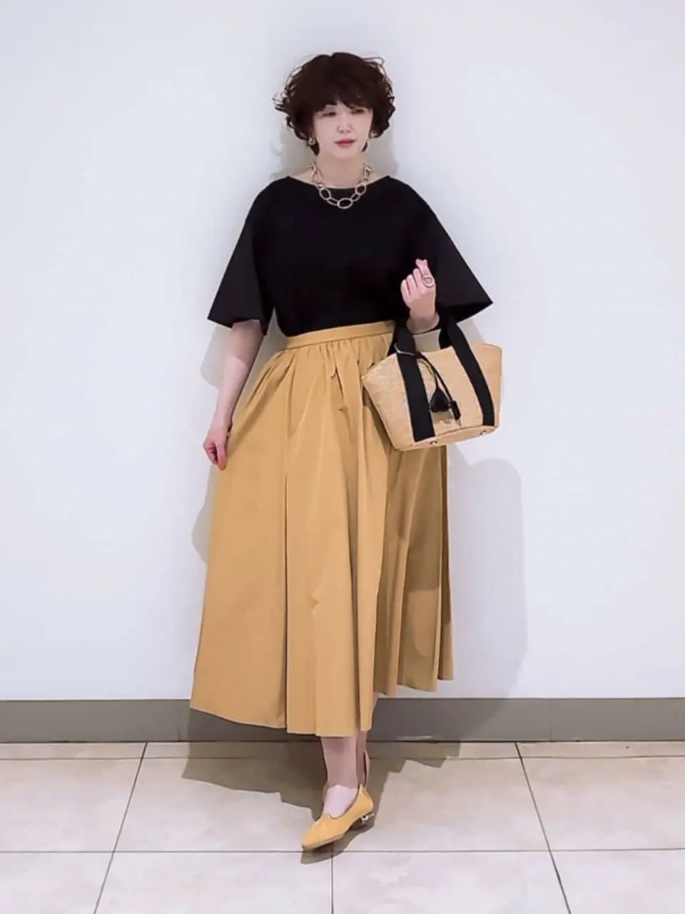  スタッフ コーディネート画像