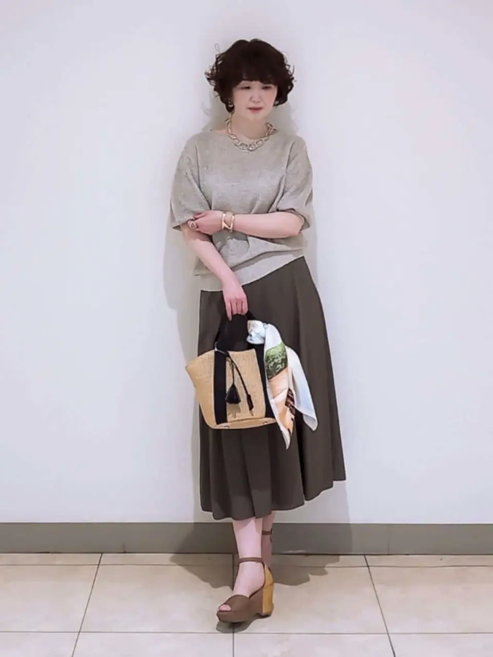 23区 L スタッフ コーディネート画像