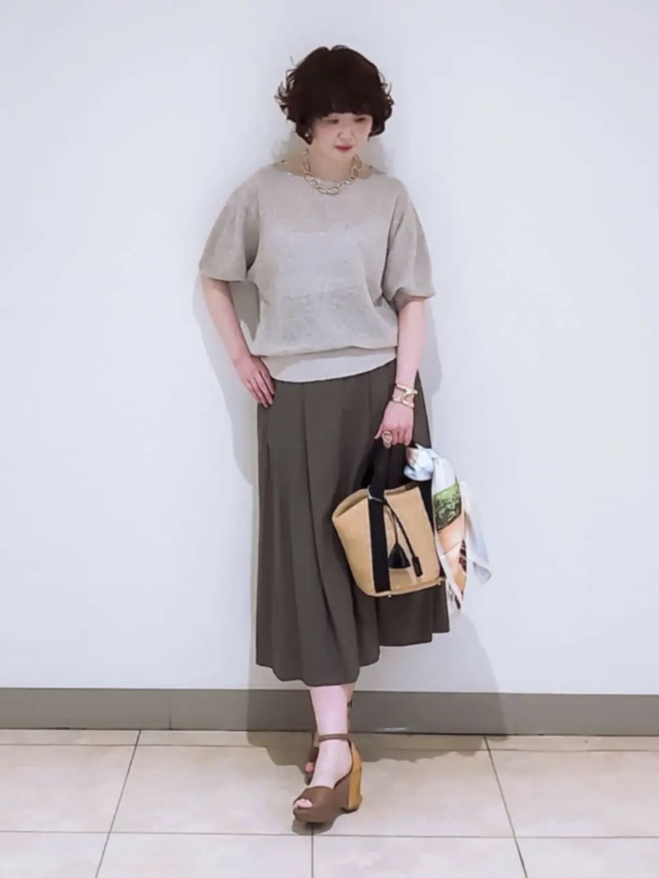 23区 L スタッフ コーディネート画像