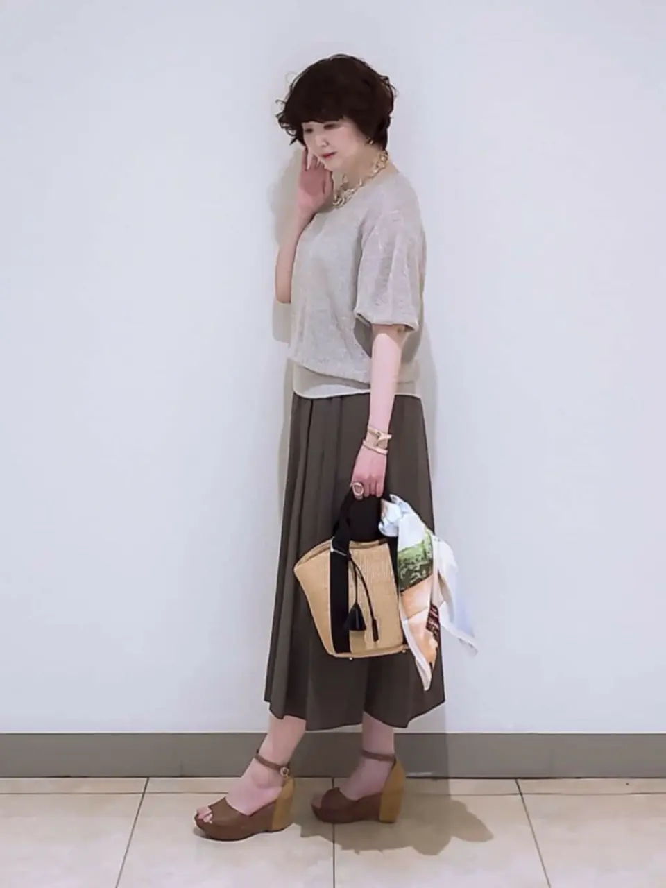 23区 L スタッフ コーディネート画像