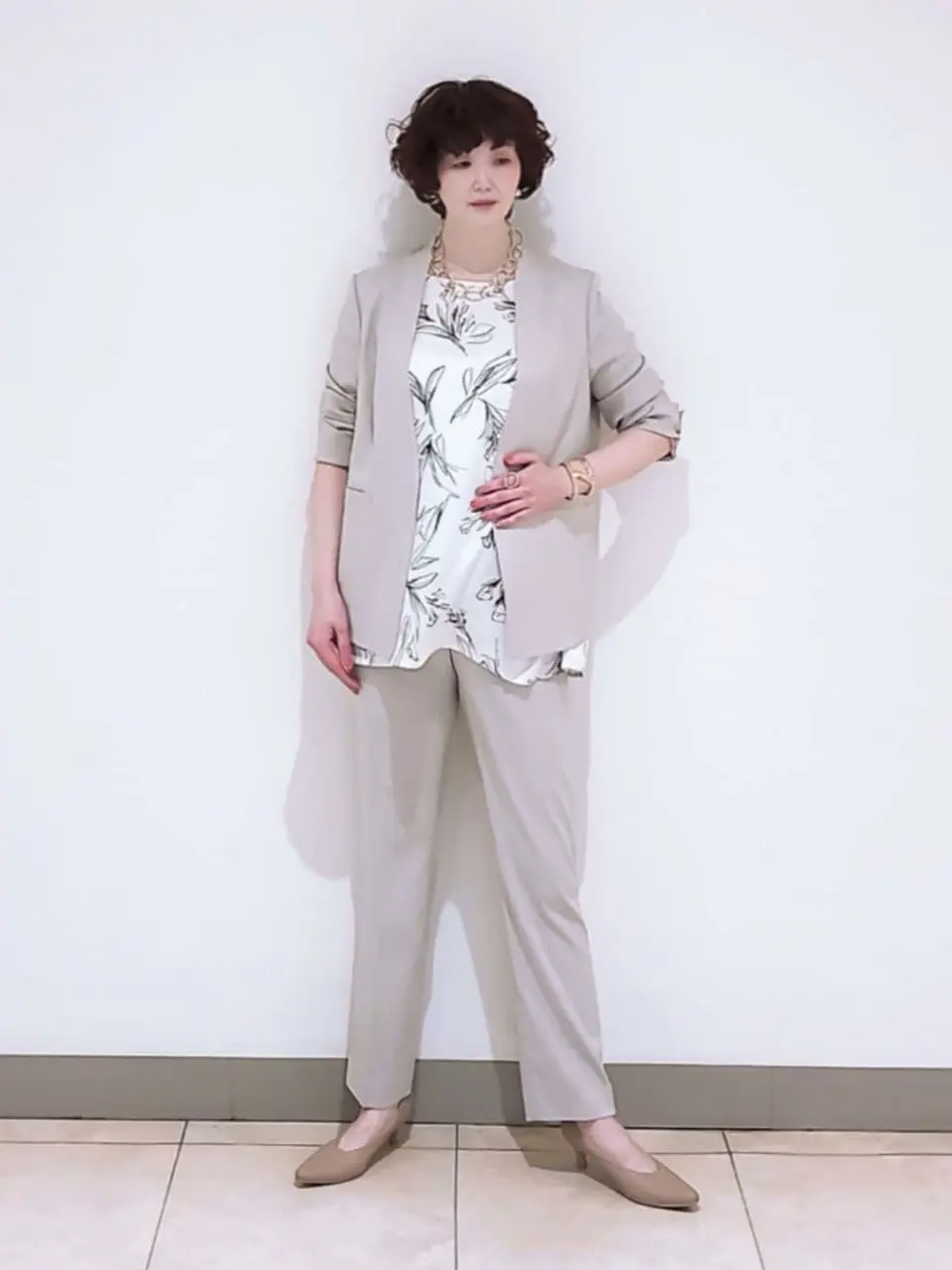  スタッフ コーディネート画像