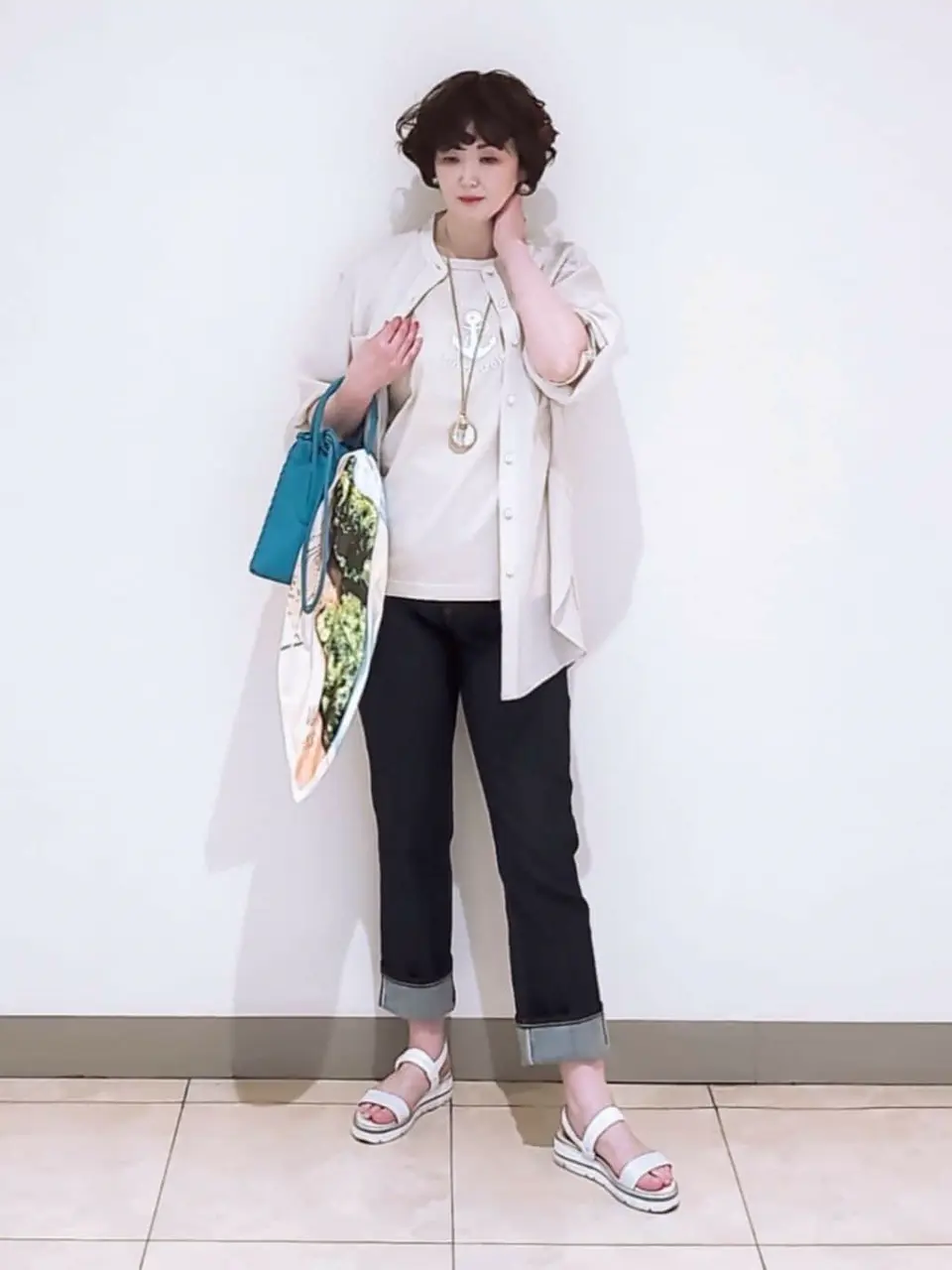  スタッフ コーディネート画像