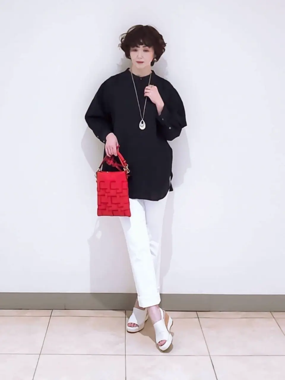  スタッフ コーディネート画像