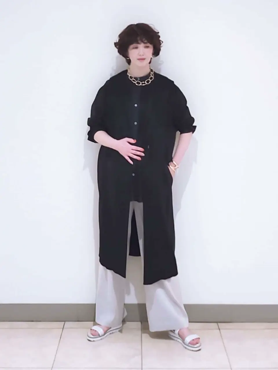 23区 L スタッフ コーディネート画像