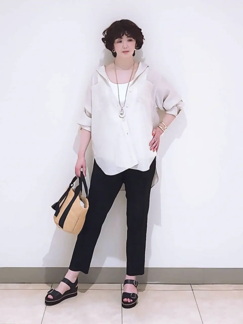  スタッフ コーディネート画像