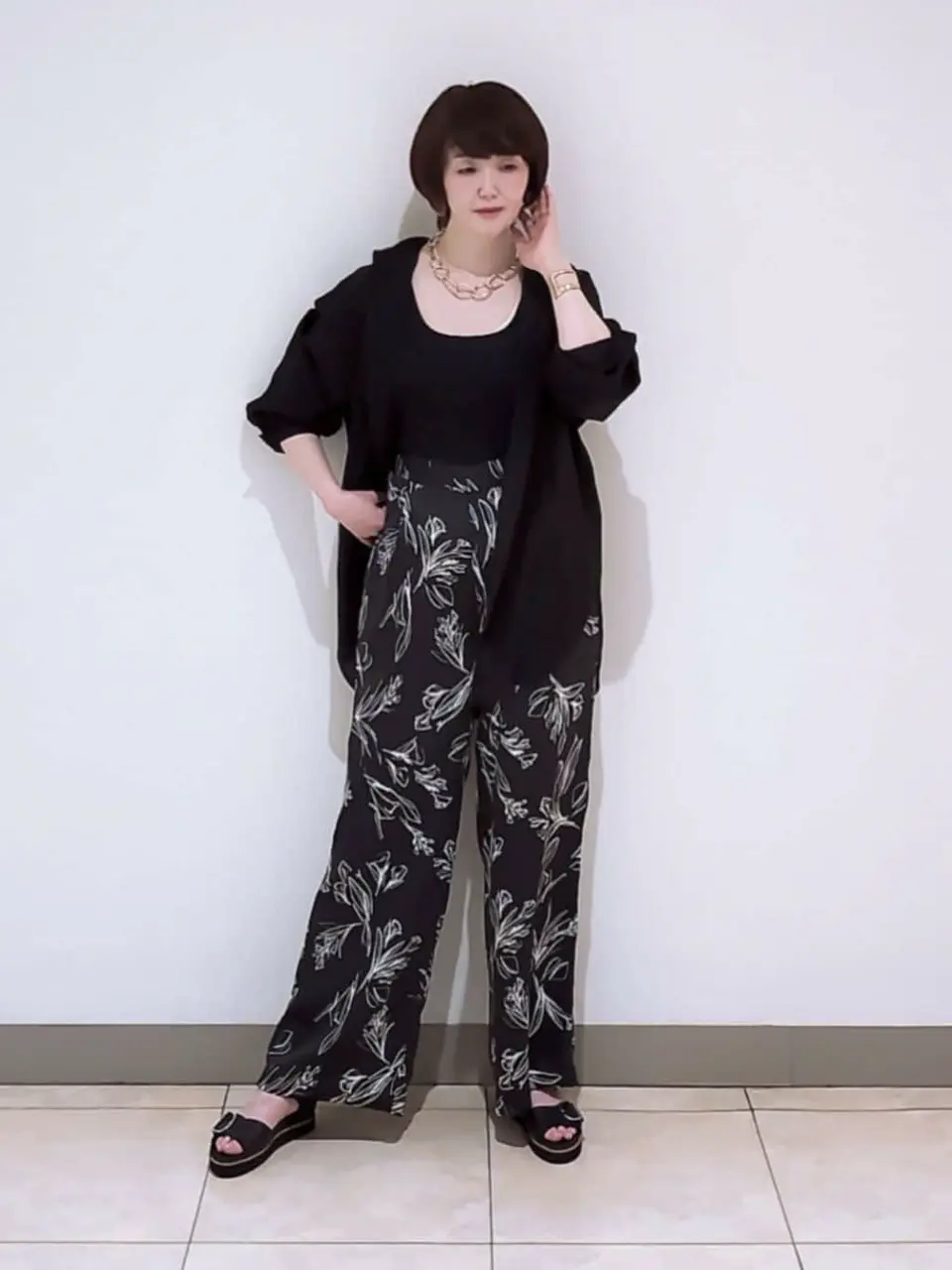  スタッフ コーディネート画像