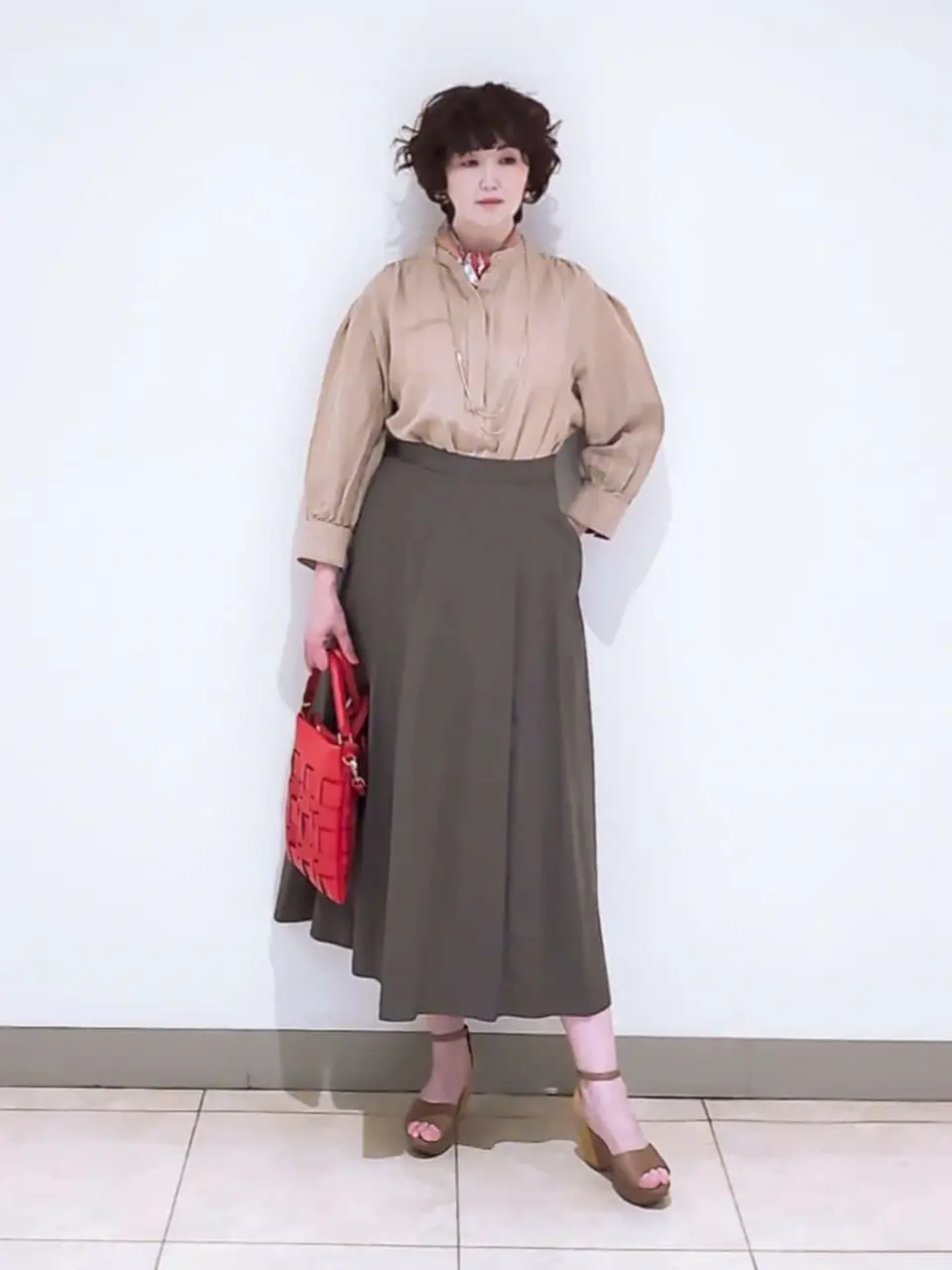  スタッフ コーディネート画像