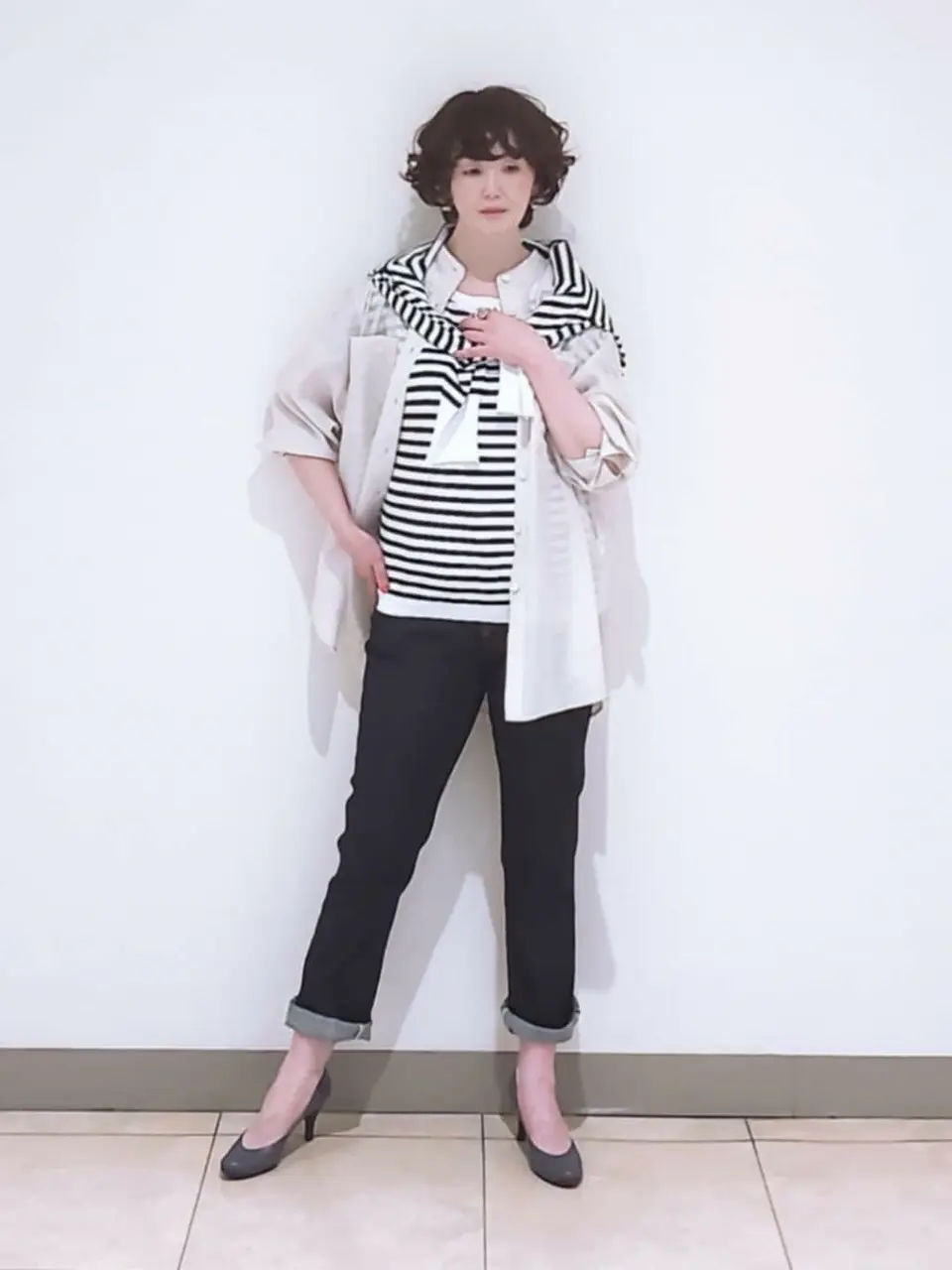  スタッフ コーディネート画像