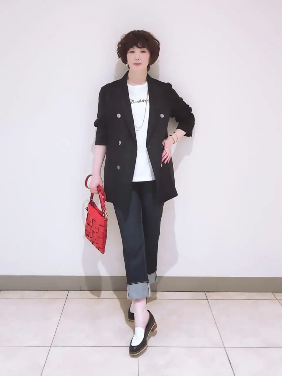  スタッフ コーディネート画像