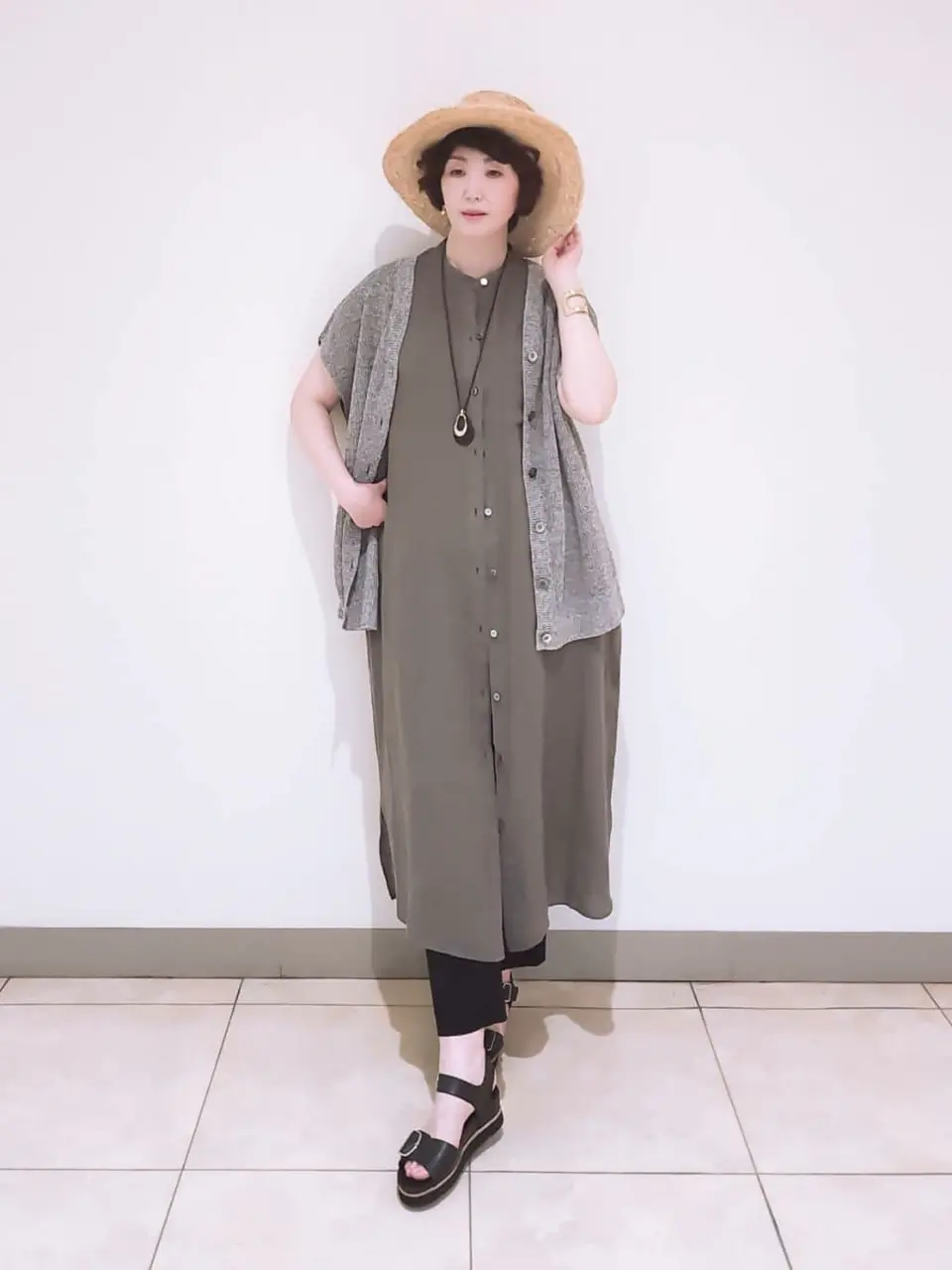  スタッフ コーディネート画像