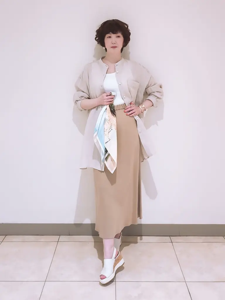  スタッフ コーディネート画像