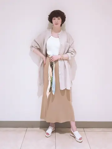 23区 L スタッフ コーディネート画像