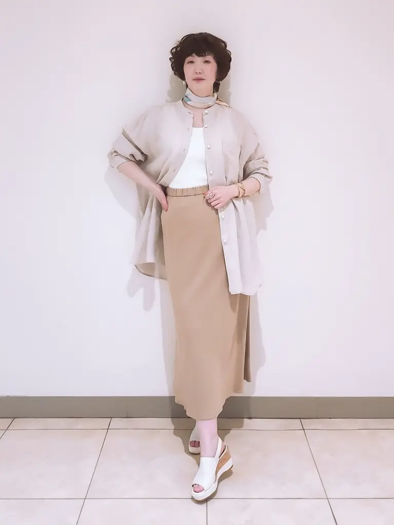 23区 L スタッフ コーディネート画像