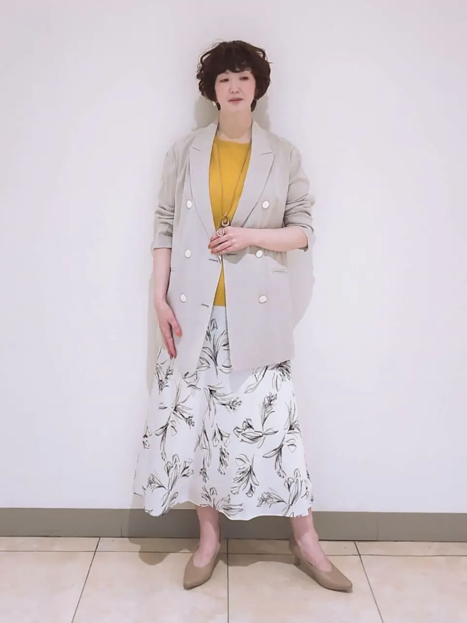  スタッフ コーディネート画像