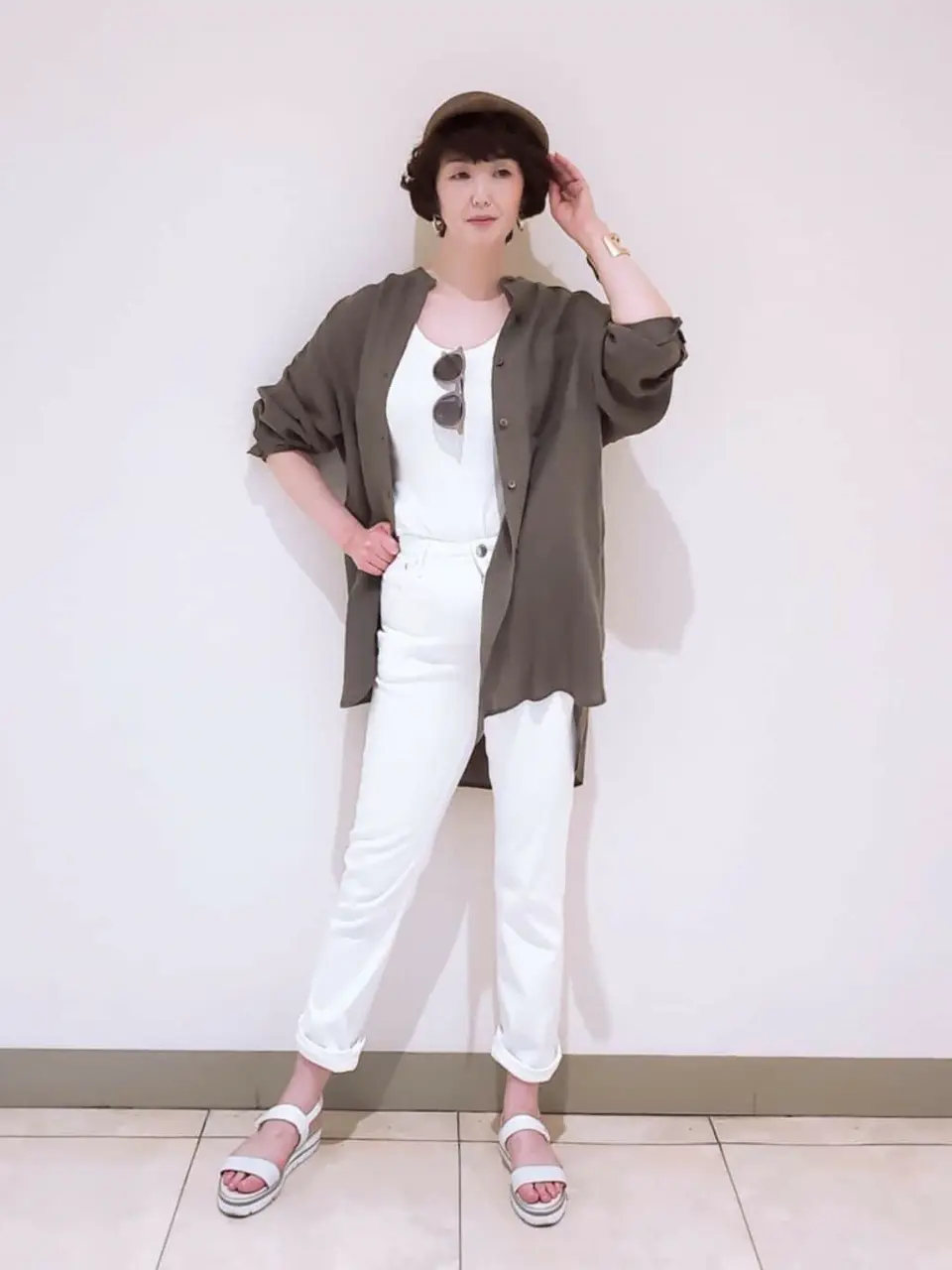 23区 L スタッフ コーディネート画像