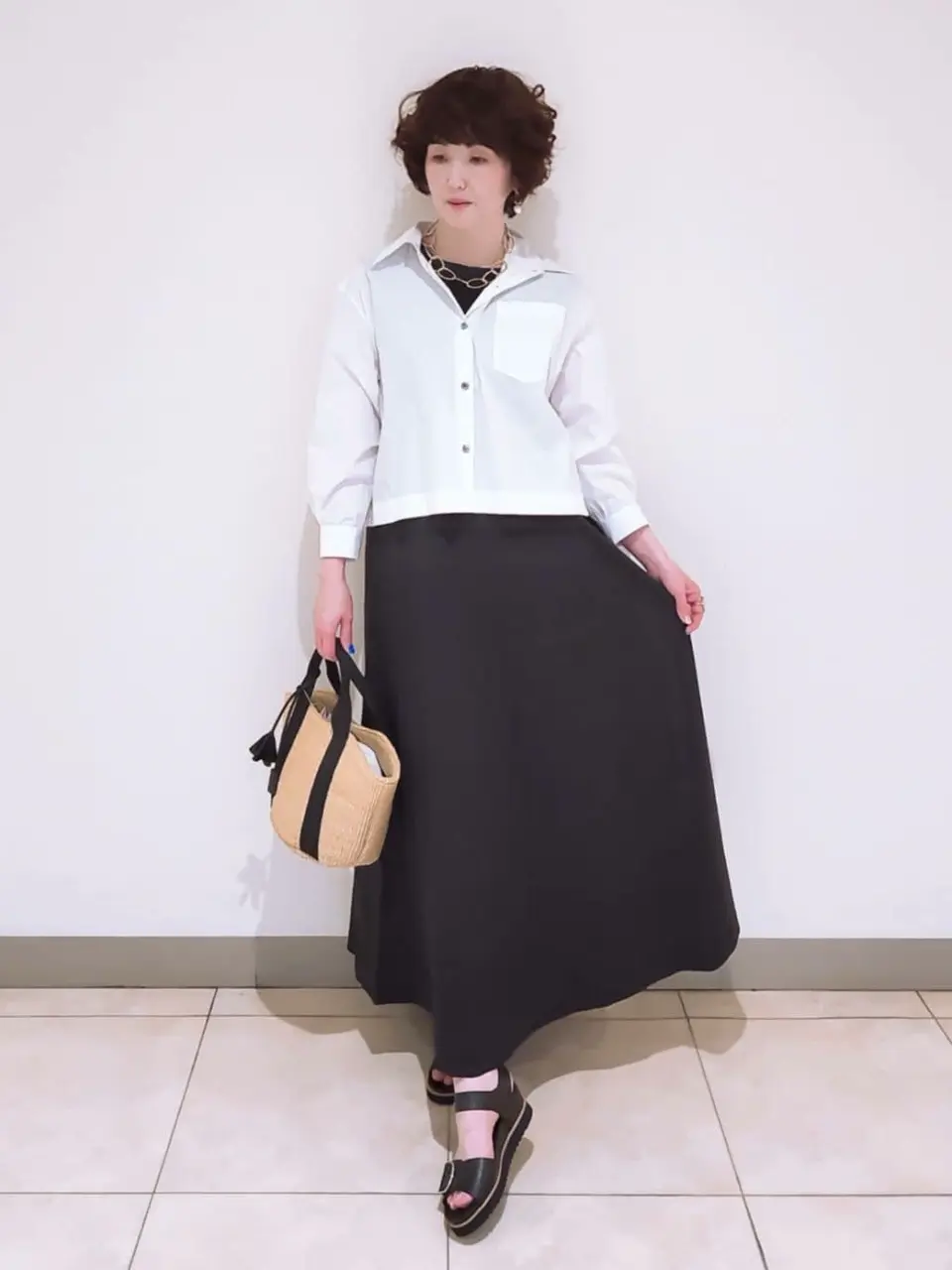 23区 L スタッフ コーディネート画像