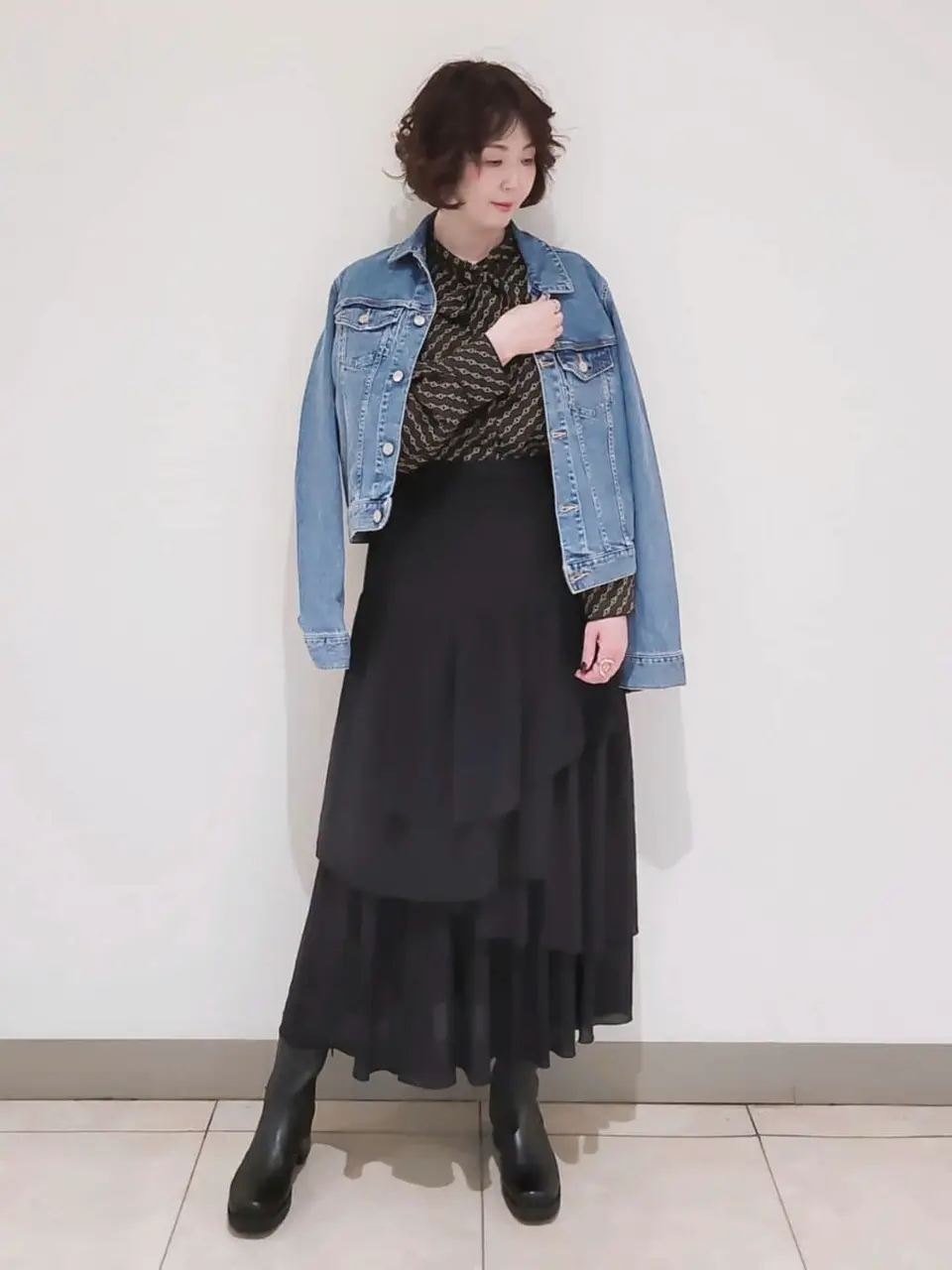  スタッフ コーディネート画像