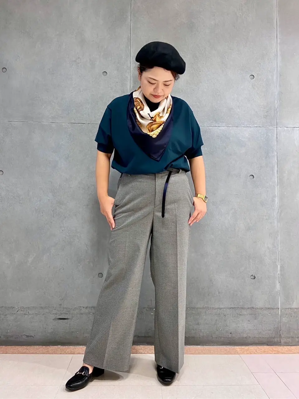  上山 コーディネート画像