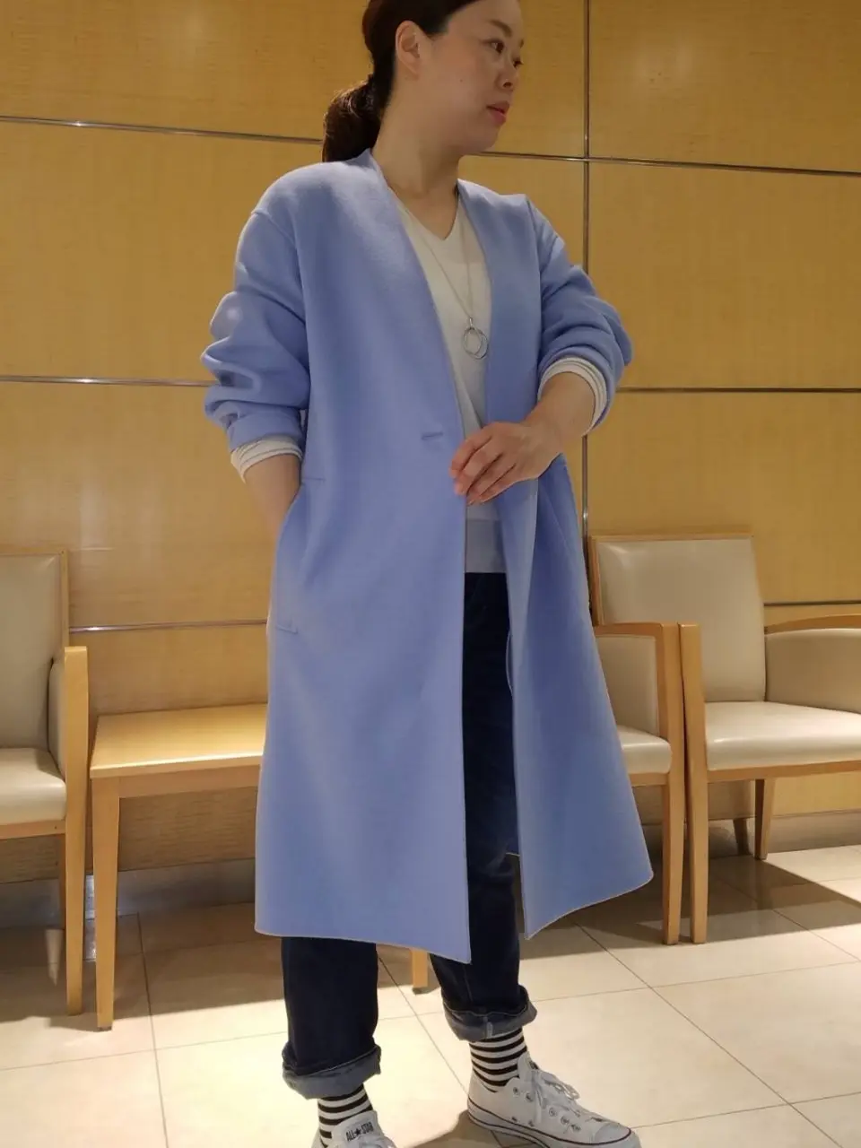  スタッフn コーディネート画像