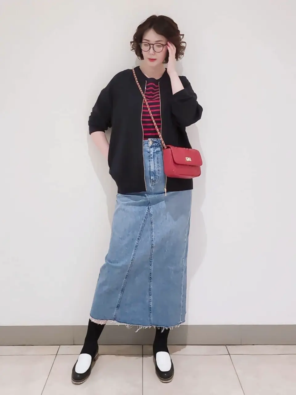  スタッフ コーディネート画像