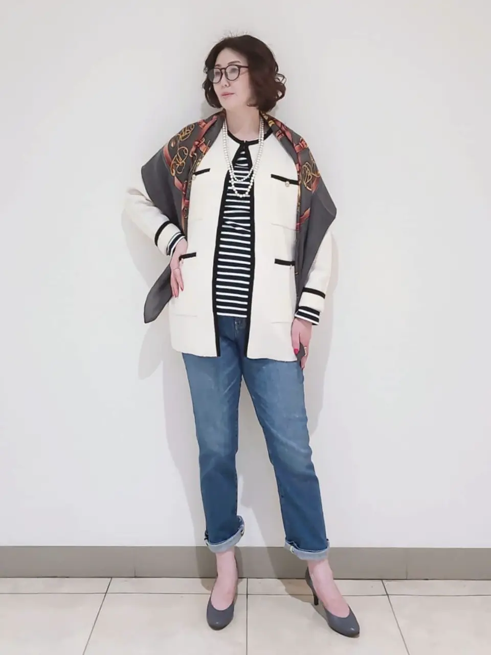  スタッフ コーディネート画像