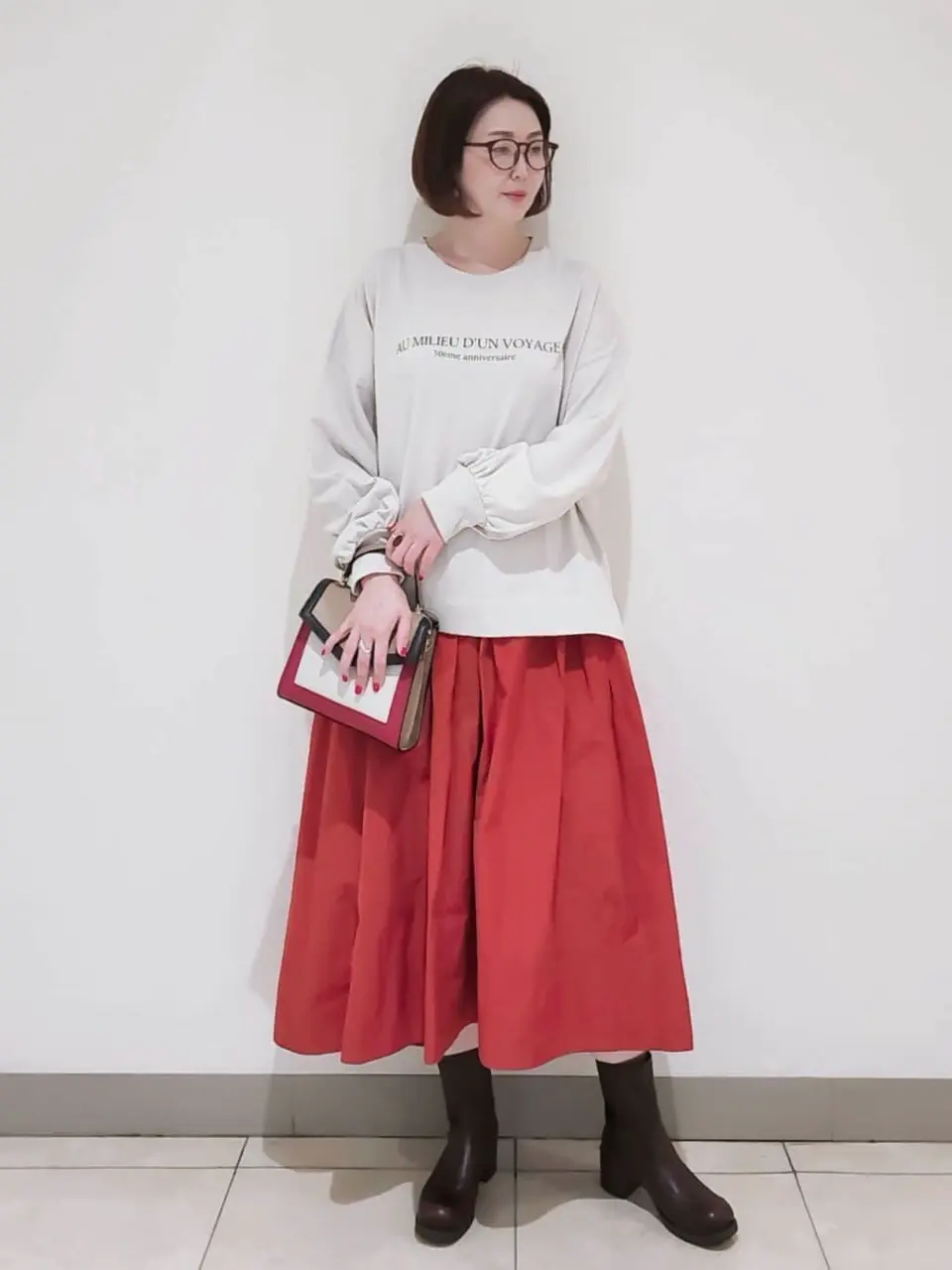  スタッフ コーディネート画像