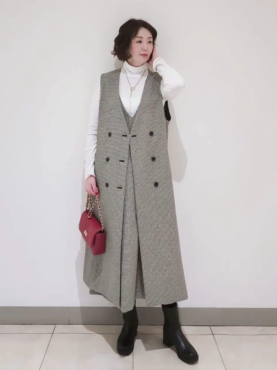  スタッフ コーディネート画像