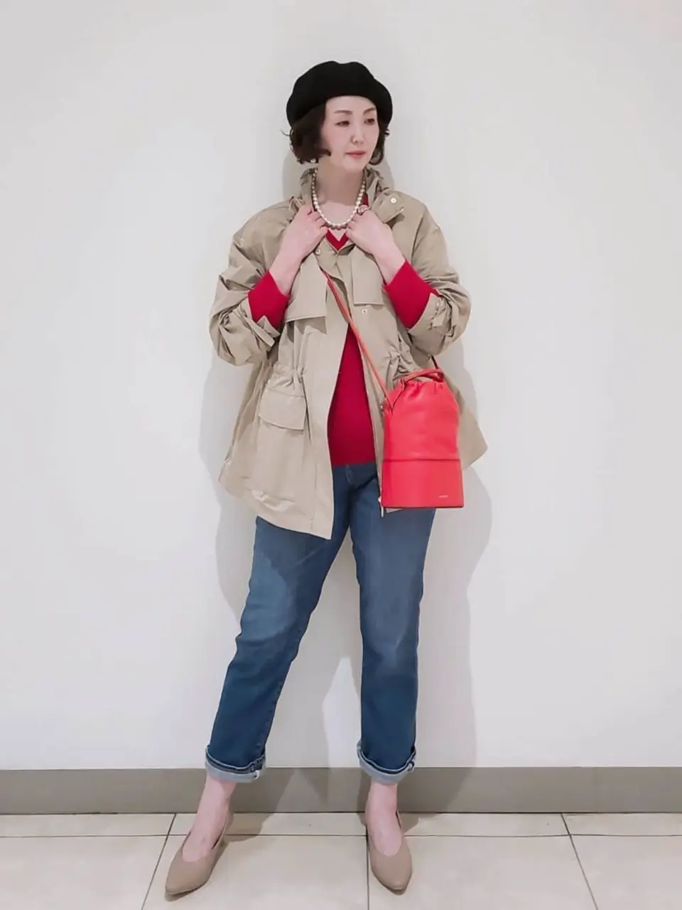  スタッフ コーディネート画像