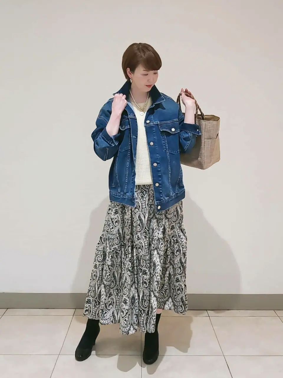 23区 L スタッフ コーディネート画像