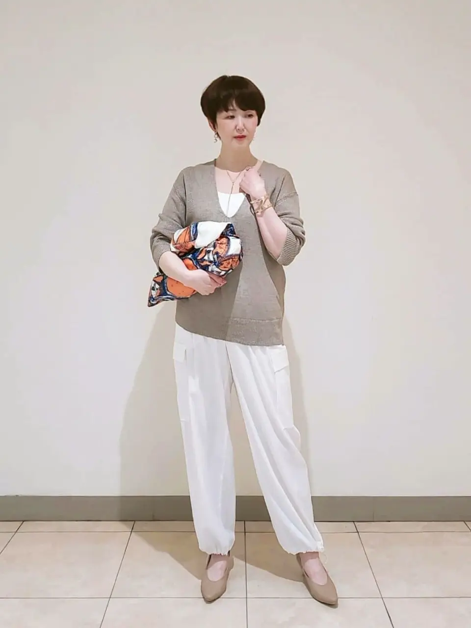 23区 L スタッフ コーディネート画像