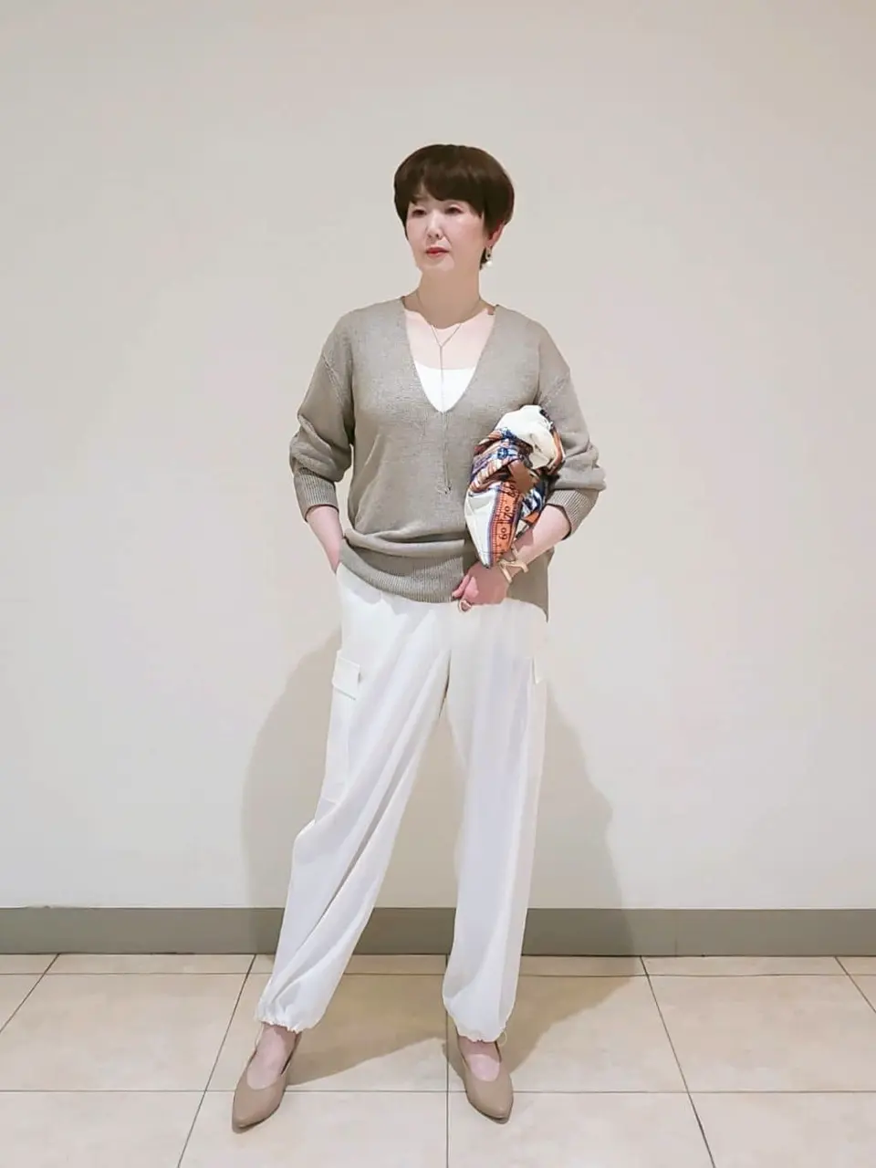 23区 L スタッフ コーディネート画像