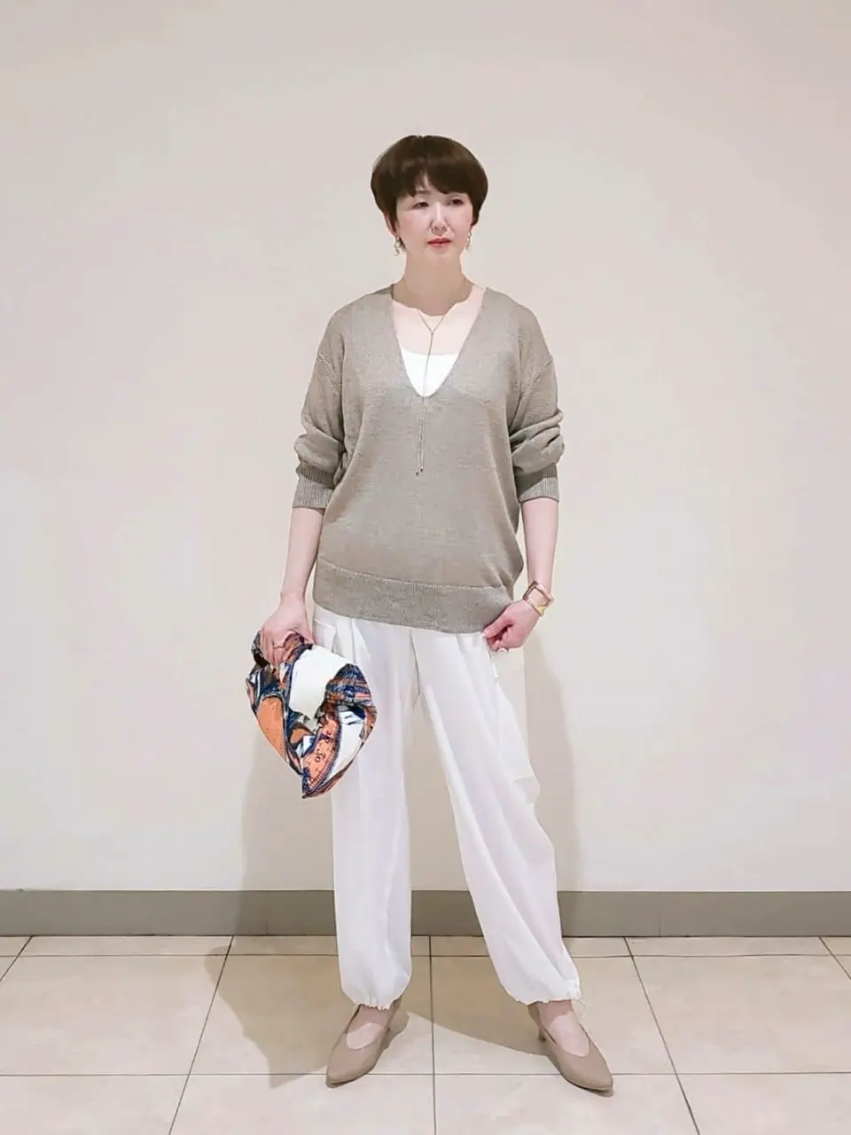 23区 L スタッフ コーディネート画像