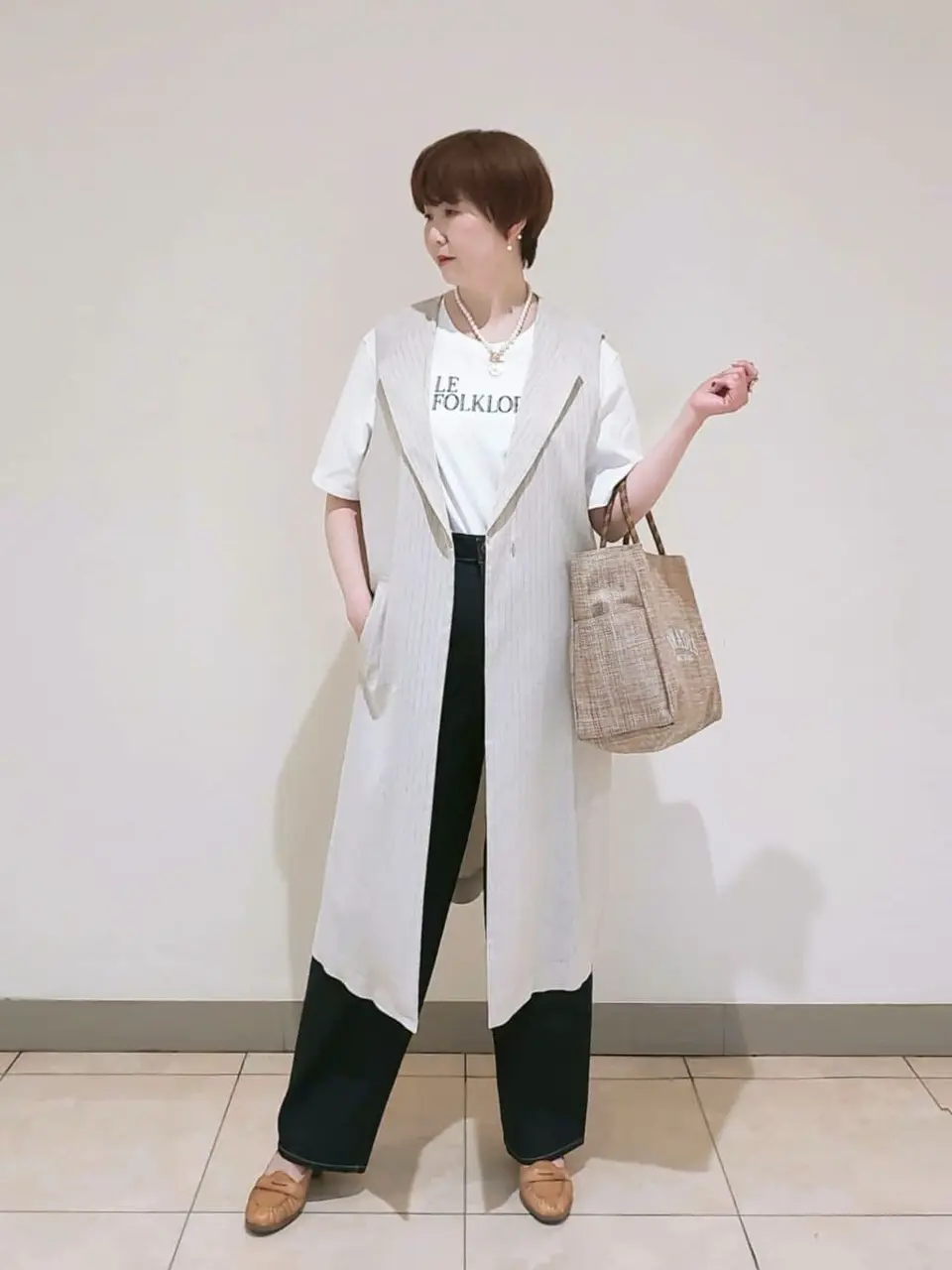 23区 L スタッフ コーディネート画像