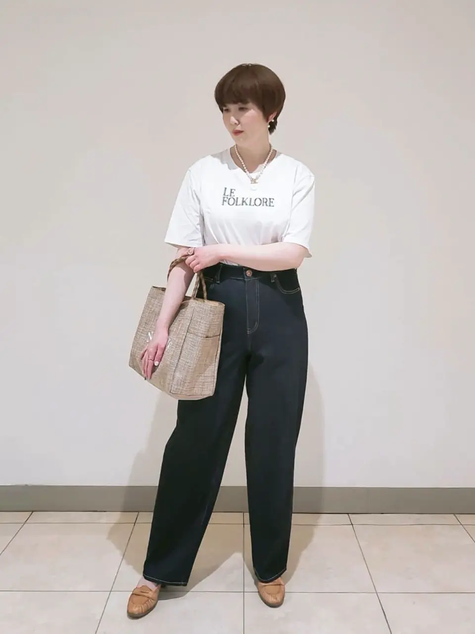 23区 L スタッフ コーディネート画像