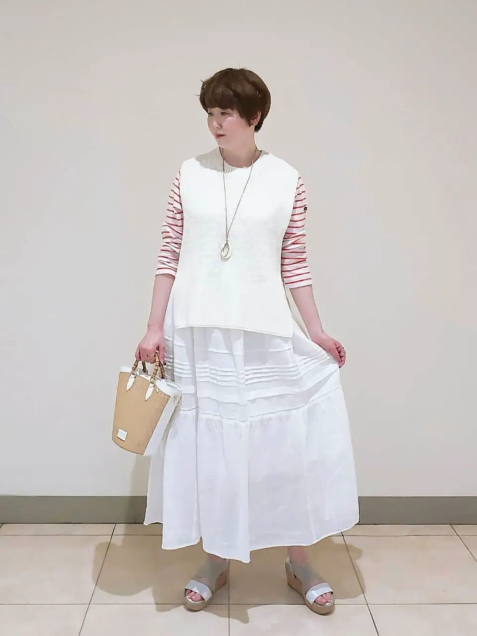 23区 L スタッフ コーディネート画像